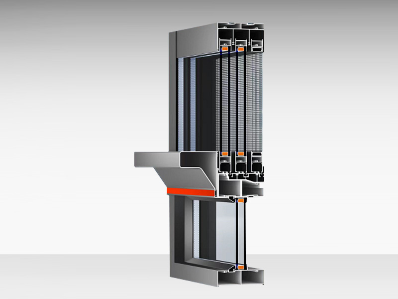 睿選系列132非斷橋系列六軌全景氣密窗